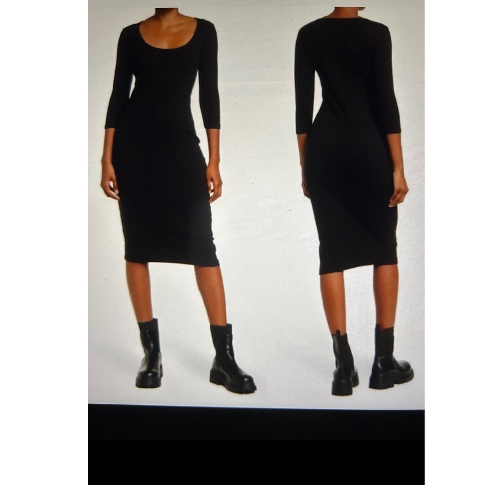 James Perse Black Dress